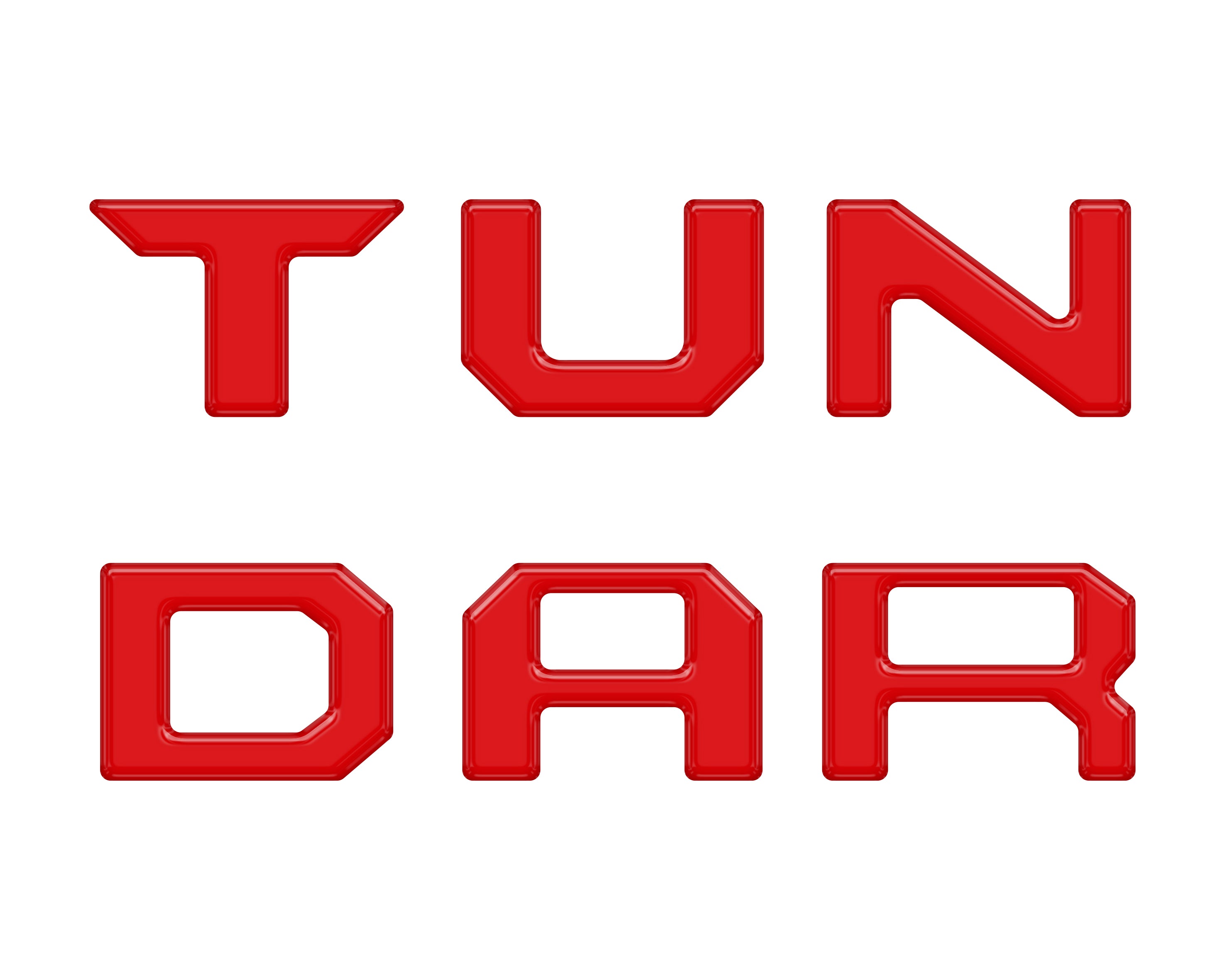 Glove Box Letter Inserts Fits 2022-2026 Toyota Tundra