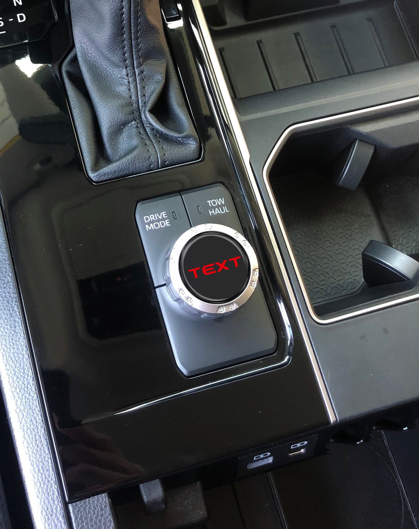 Badge for Drive Mode Selector Dial Fits 2022-2026 Toyota Tundra & 2023-2026 Toyota Sequoia