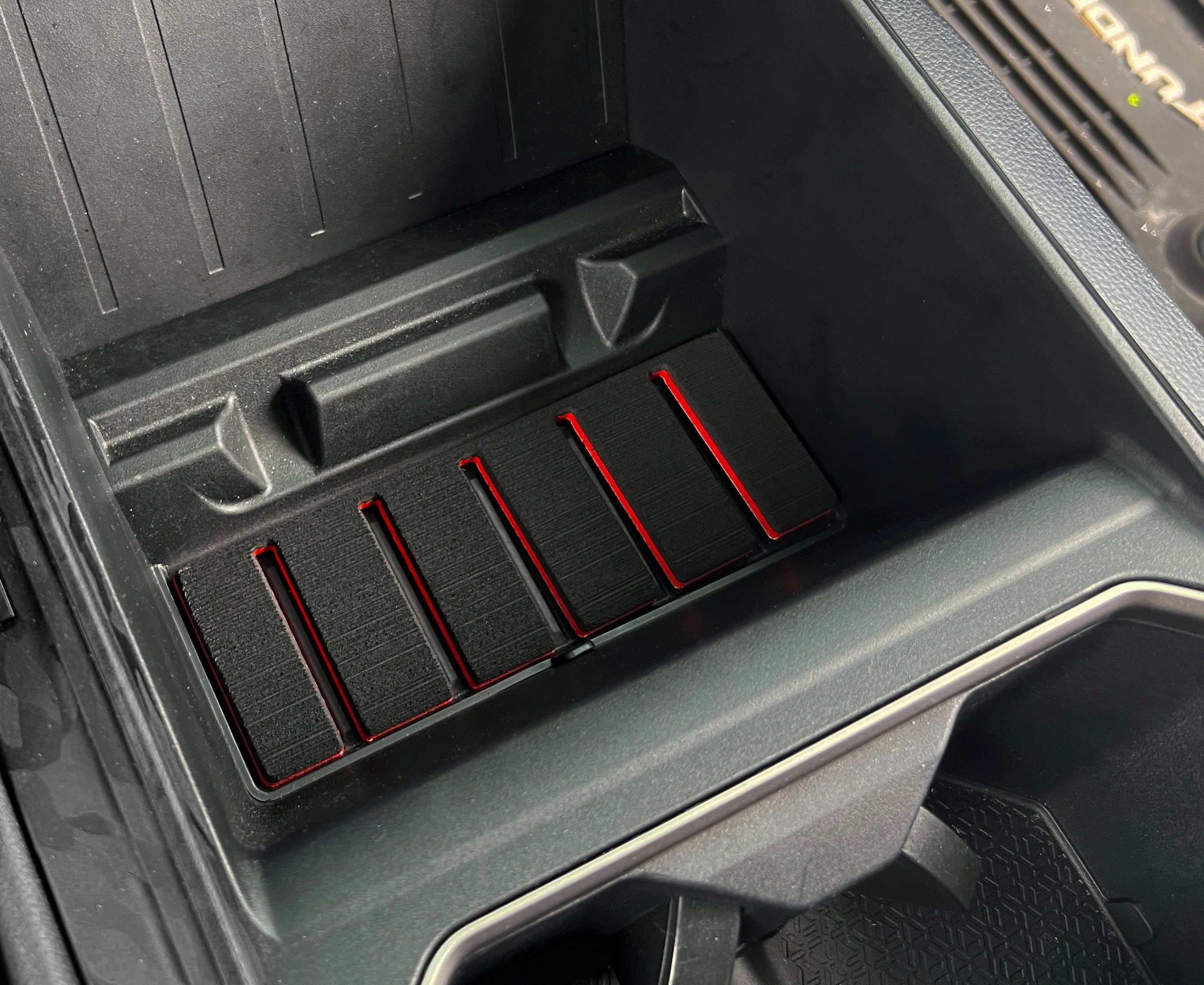 Lower Center Console Foam Inserts Fits 2022-2026 Toyota Tundra & 2023-2026 Toyota Sequoia