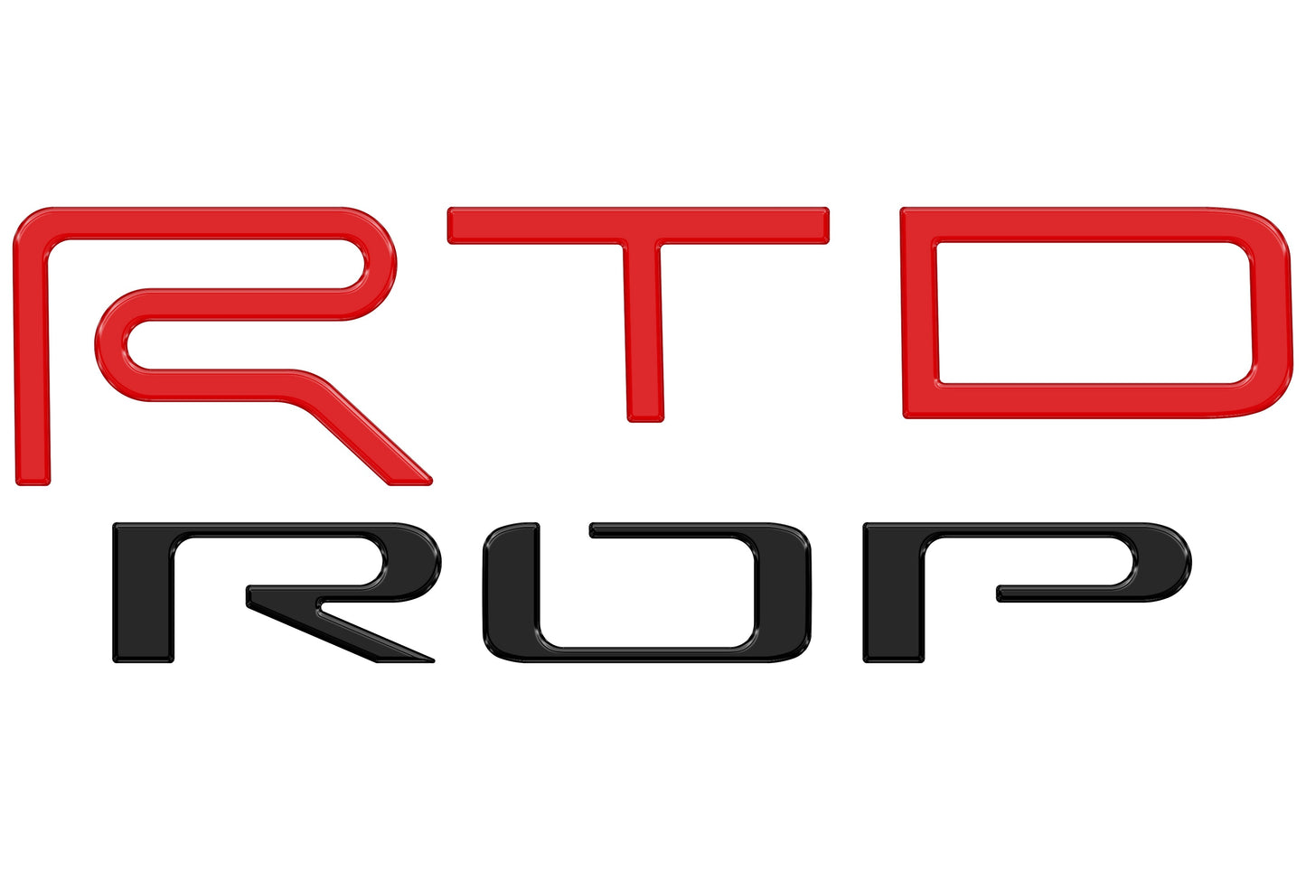 TRD Pro Tailgate Letter Inserts Fits 2022-2026 Toyota Tundra