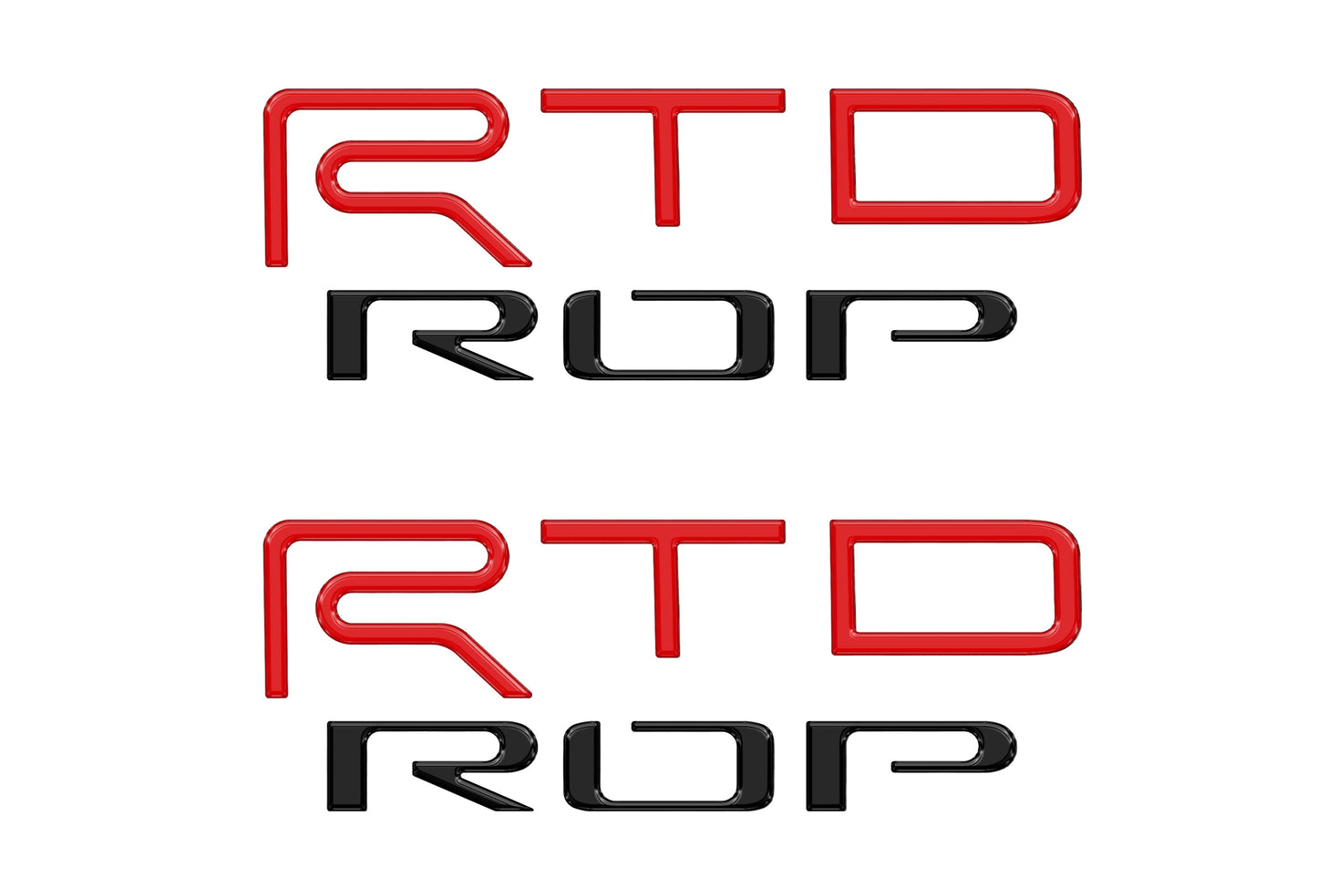 Hood Louver Letter Overlays Fits 2022-2026 Toyota Tundra TRD Pro