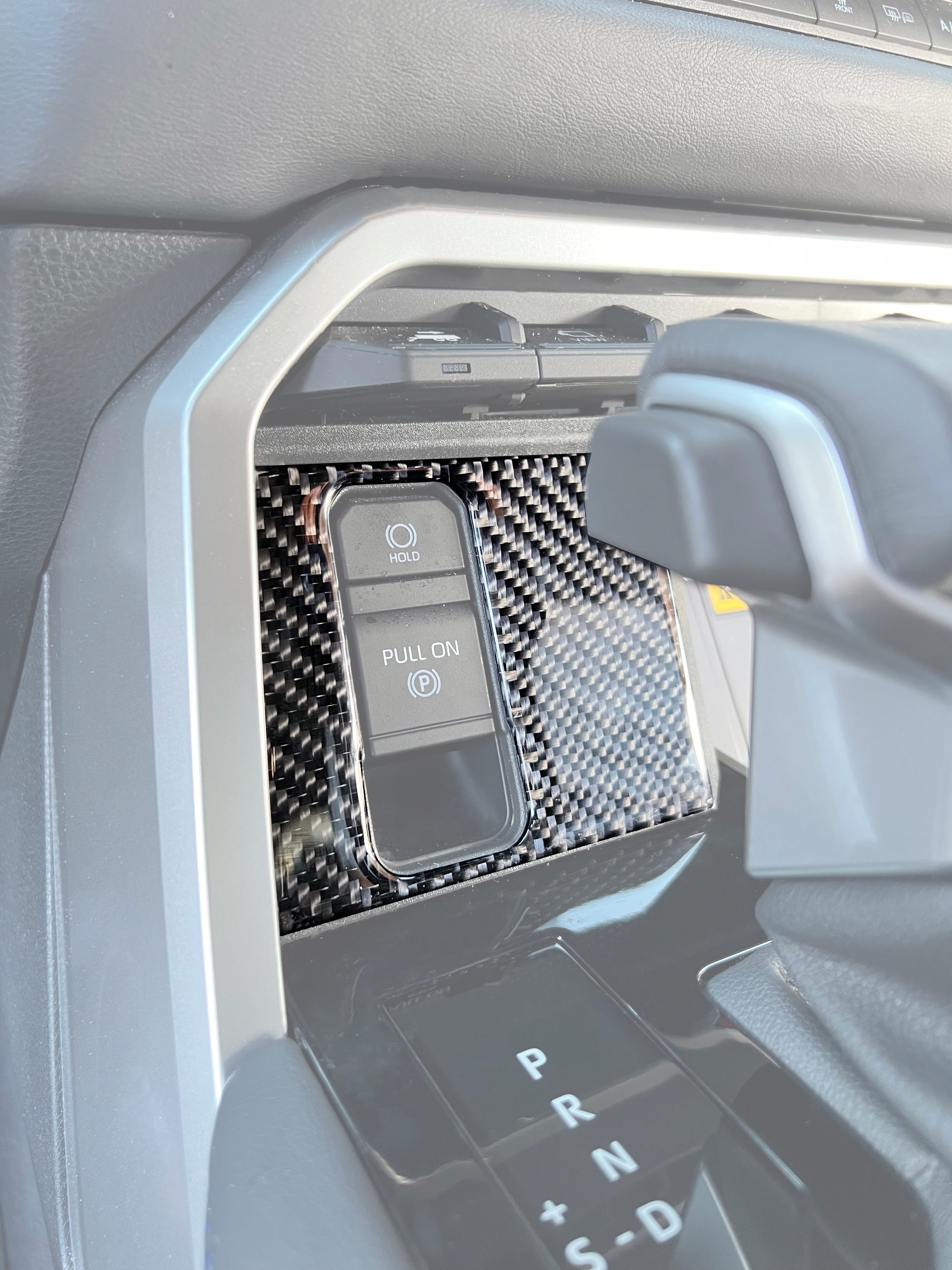 Upper Center Console Accent Trim Fits 2022-2026 Toyota Tundra & 2023-2026 Toyota Sequoia