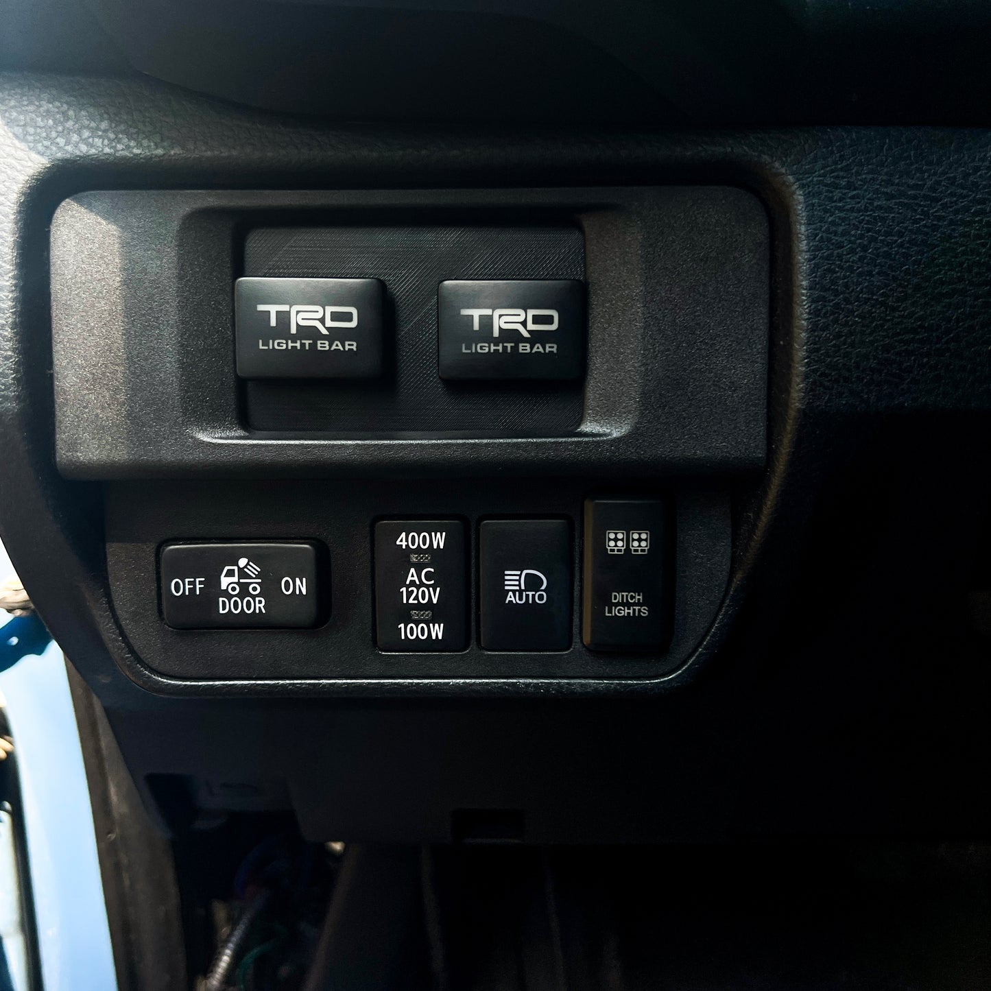 TRD Pro Style Grille with Integrated Light Bar for 2016-2023 Tacoma