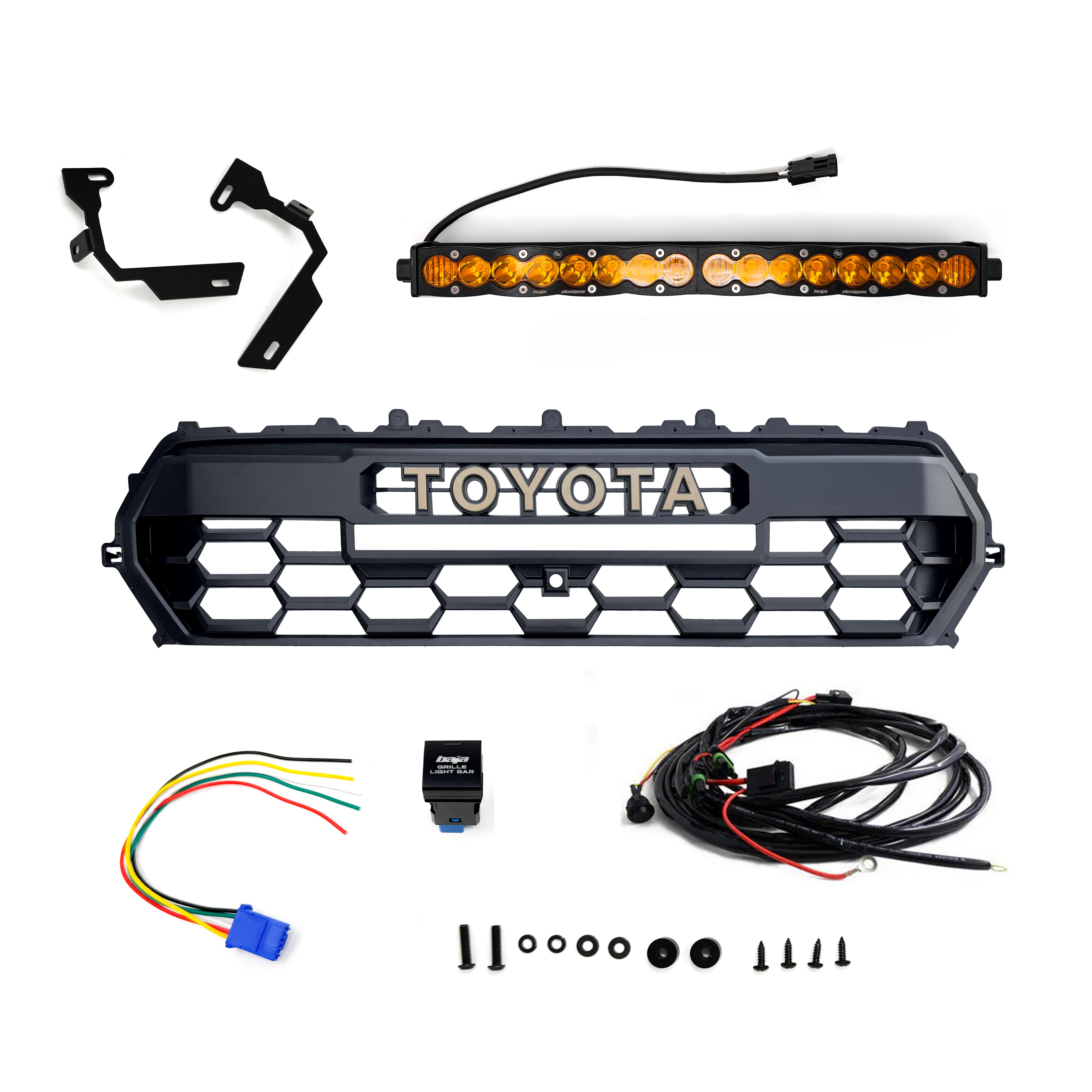 Genuine OEM TRD Pro Complete Grille Kit for 2024+ Tacoma