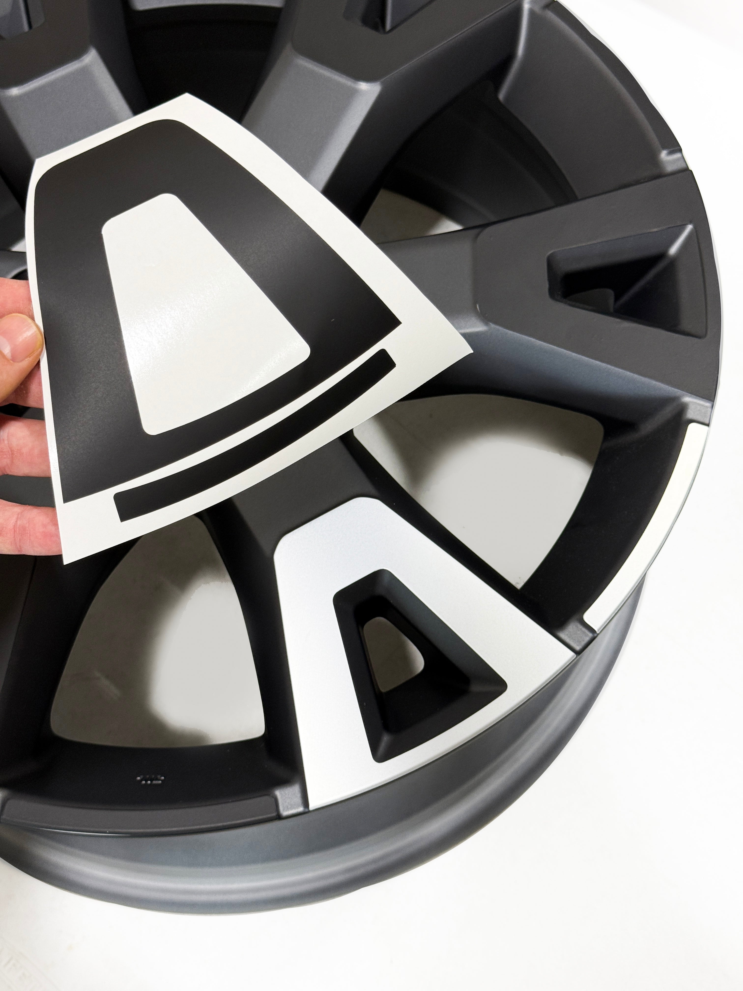 TRD Sport 20" Wheel Vinyl Blackout Kit for 2025+ 4Runner