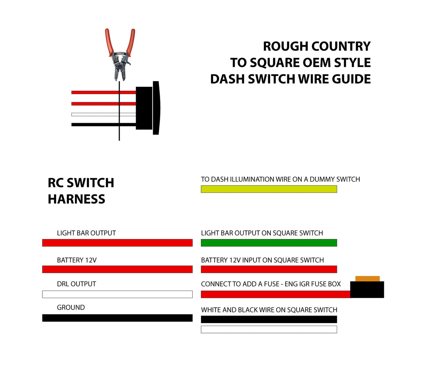 Rough Country 20" Light Bar Kit for 2024+ Tacoma Grille