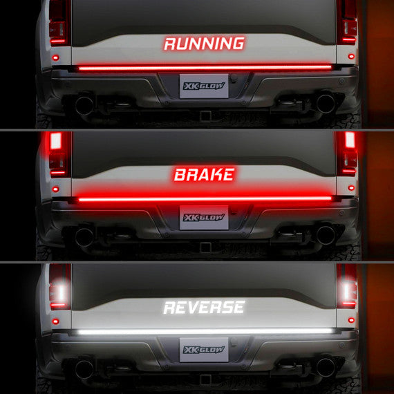Tailgate Light Strip w/ Brake and Sequential Turn for Ford Super Duty