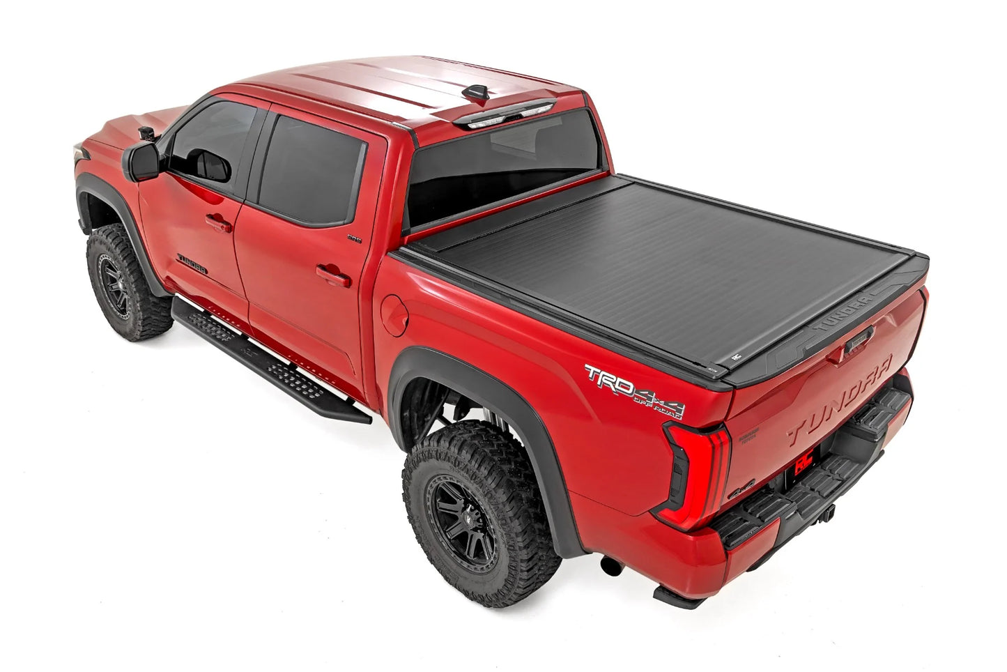 Power Retractable Bed Cover with T-Slots for Bed Racks