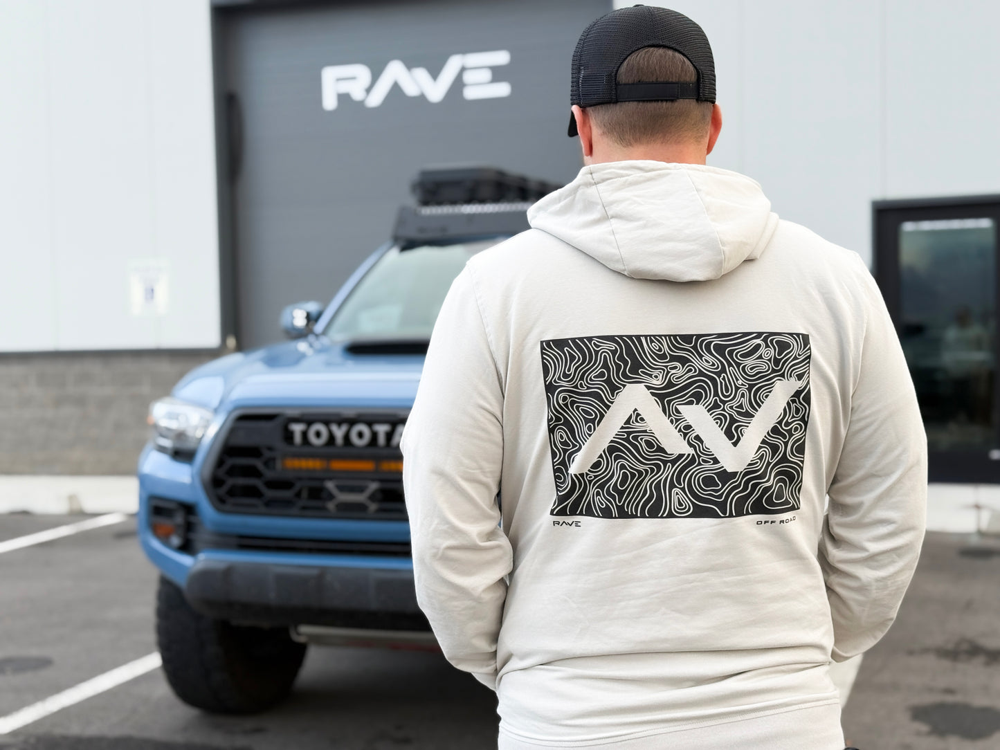 Rave Topography Hoodie