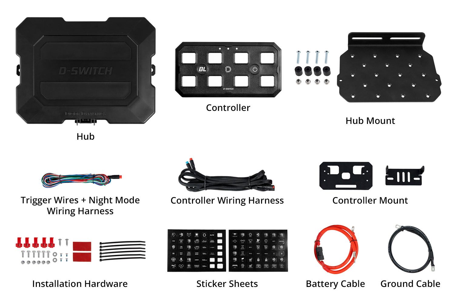 D-Switch Hub Mounting Kit for 2022-2026 Toyota Tundra