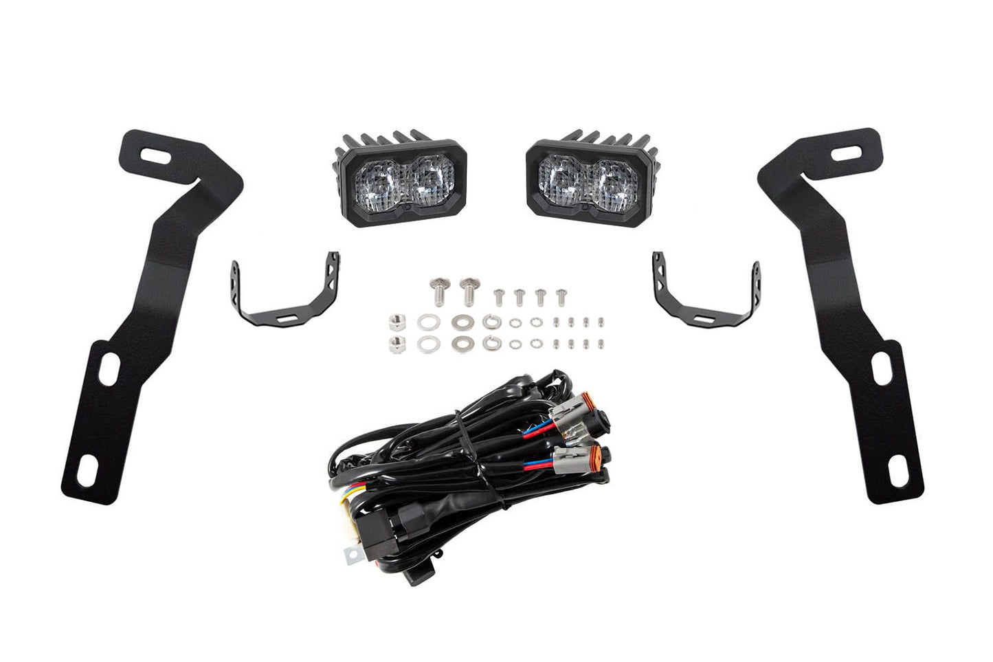 Stage Series Backlit Ditch Light Kit for 2016-2023 Toyota Tacoma