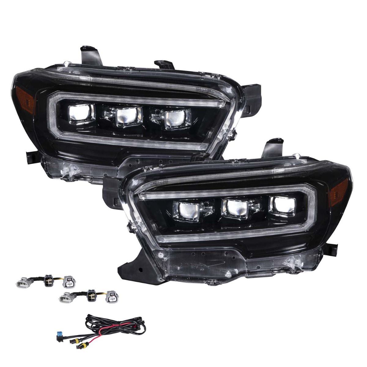 Amber DRL Headlights for 2016-2023 Tacoma