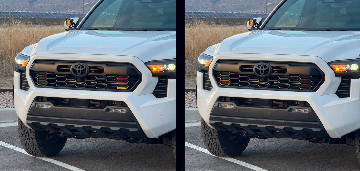 Heritage Vinyl Grille Decals for 2024+ Tacoma