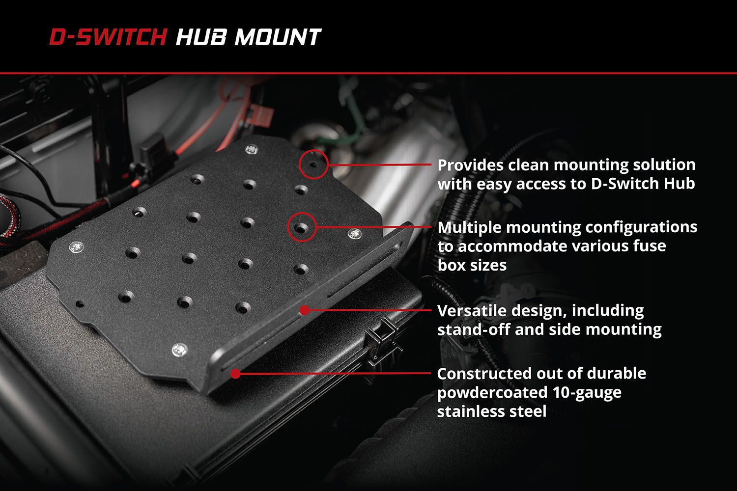 D-Switch Hub Mounting Kit for 2025-2026 Toyota 4Runner
