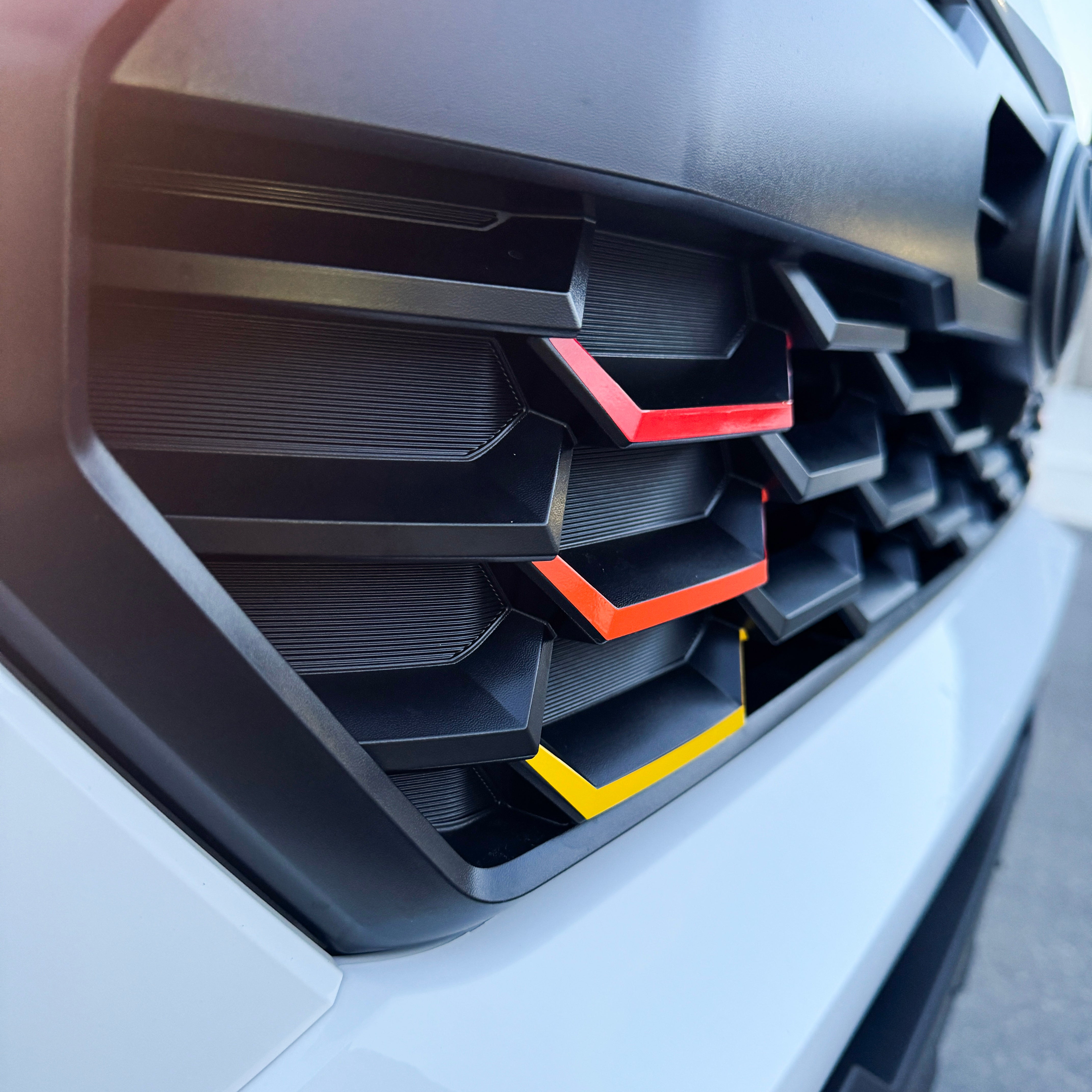 Heritage Vinyl Grille Decals for 2024+ Tacoma