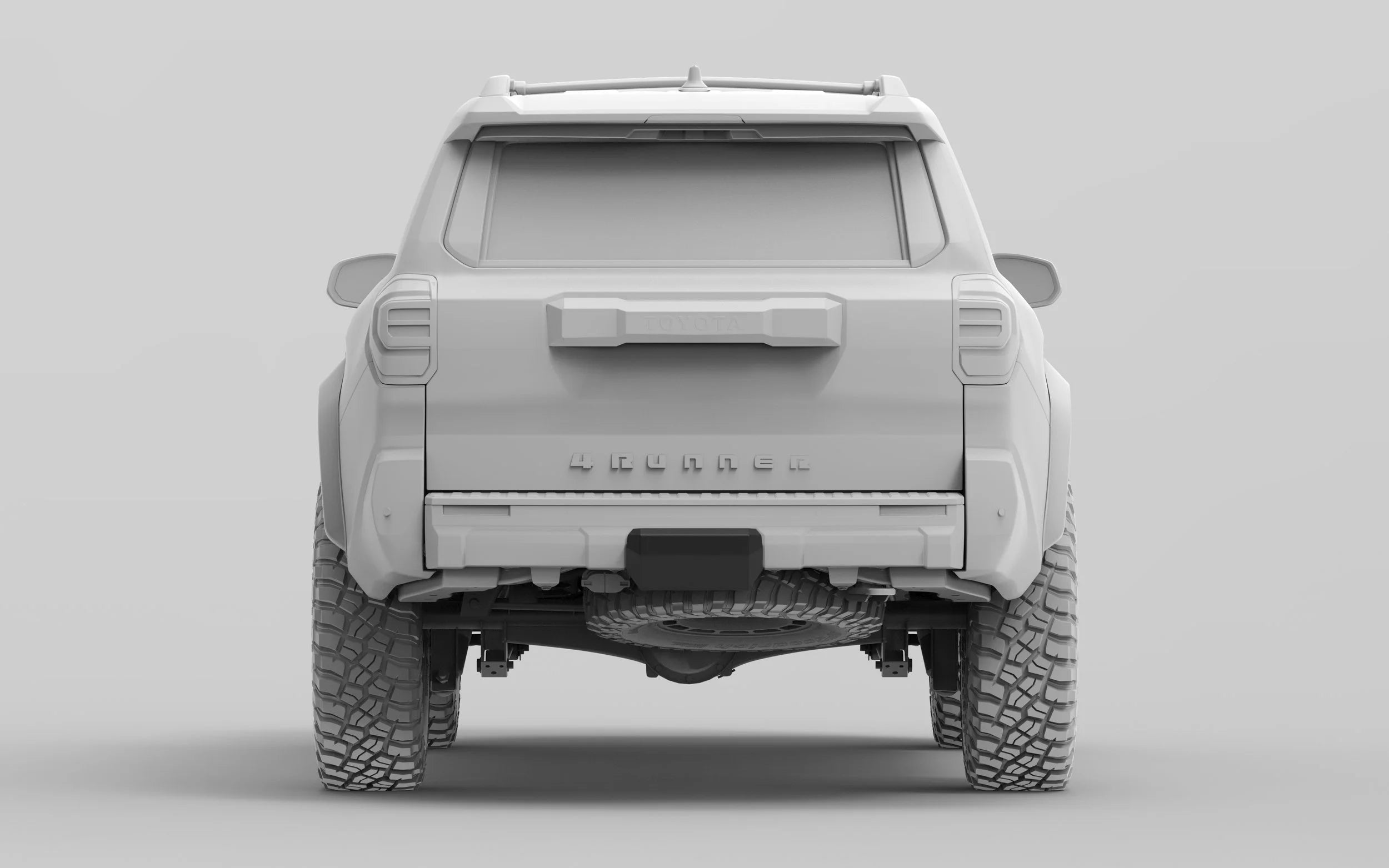 2025-Current Toyota 4Runner Rear Hitch Skid Cover