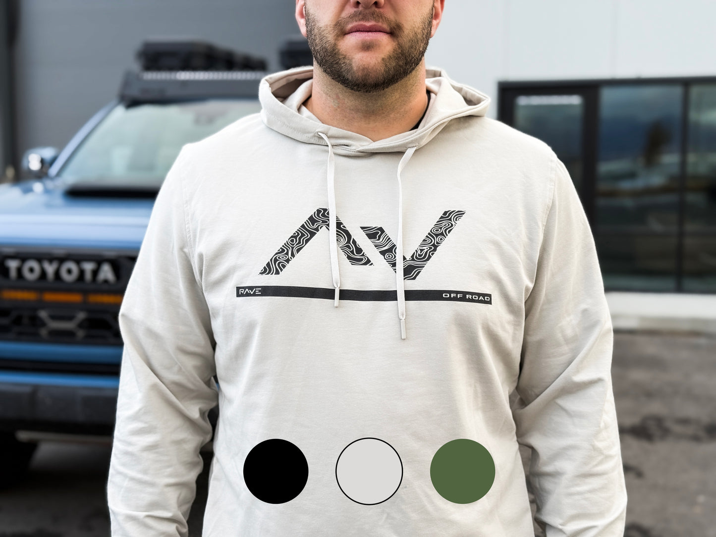 Rave Topography Hoodie