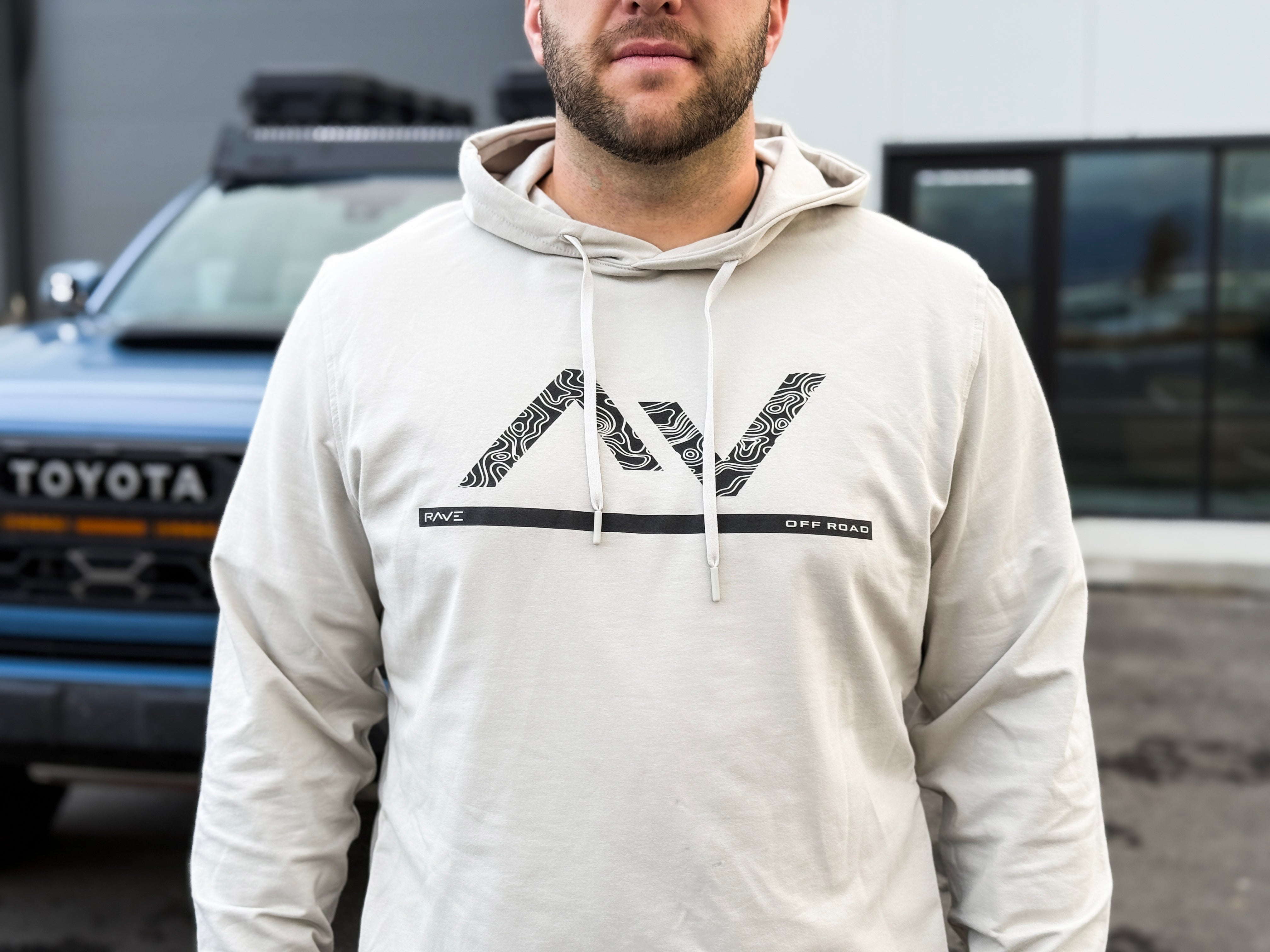 Rave Topography Hoodie