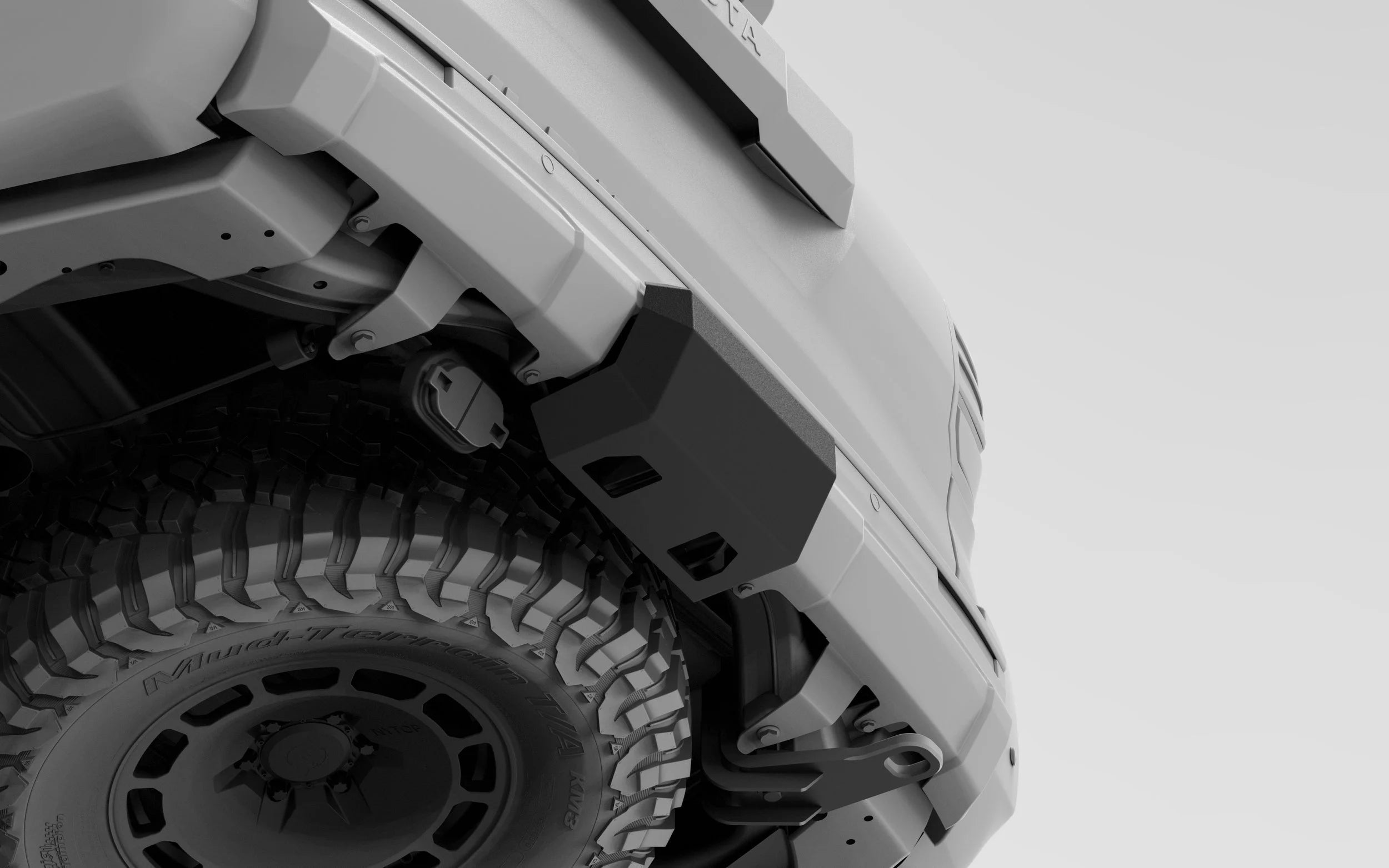 2025-Current Toyota 4Runner Rear Hitch Skid Cover