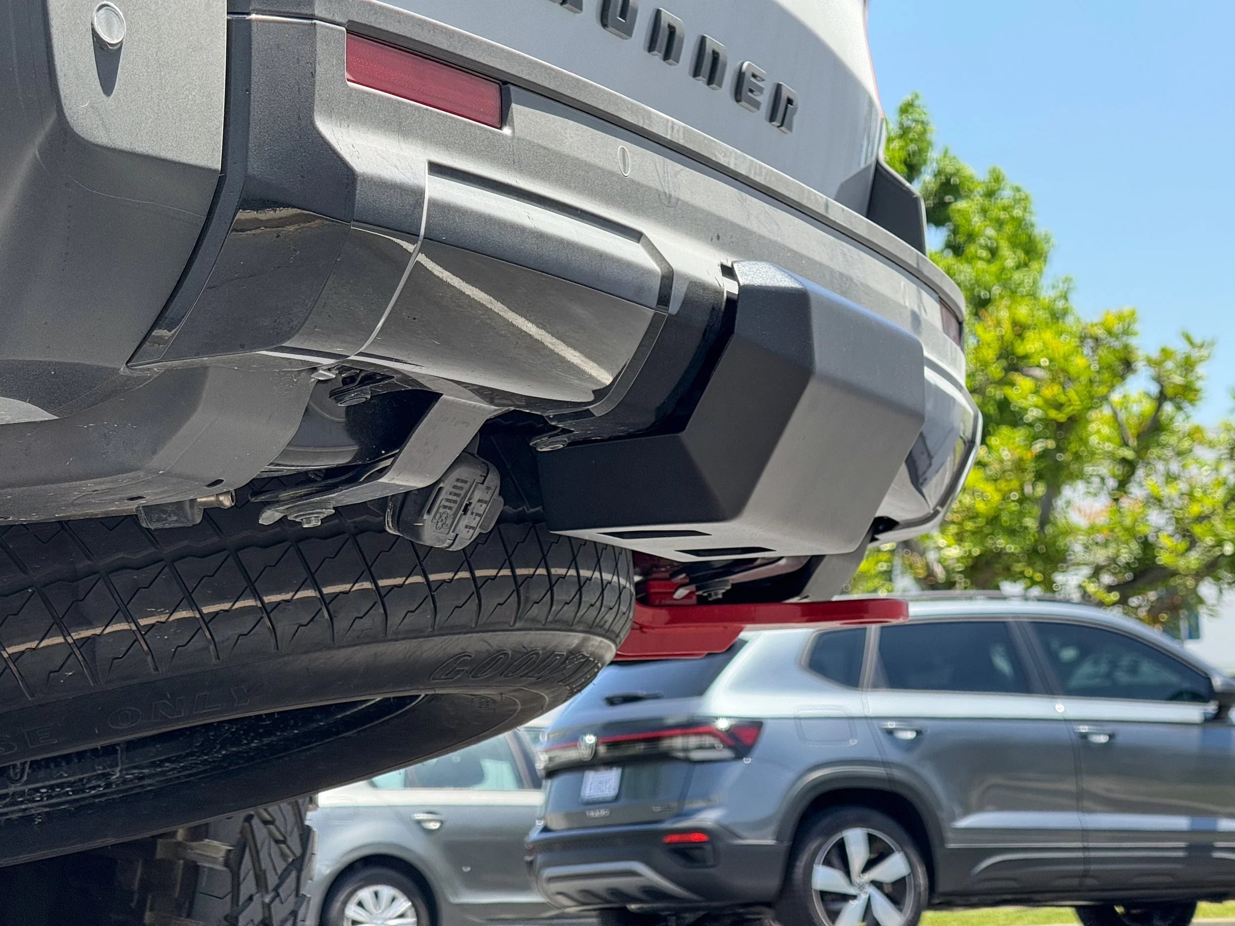 2025-Current Toyota 4Runner Rear Hitch Skid Cover