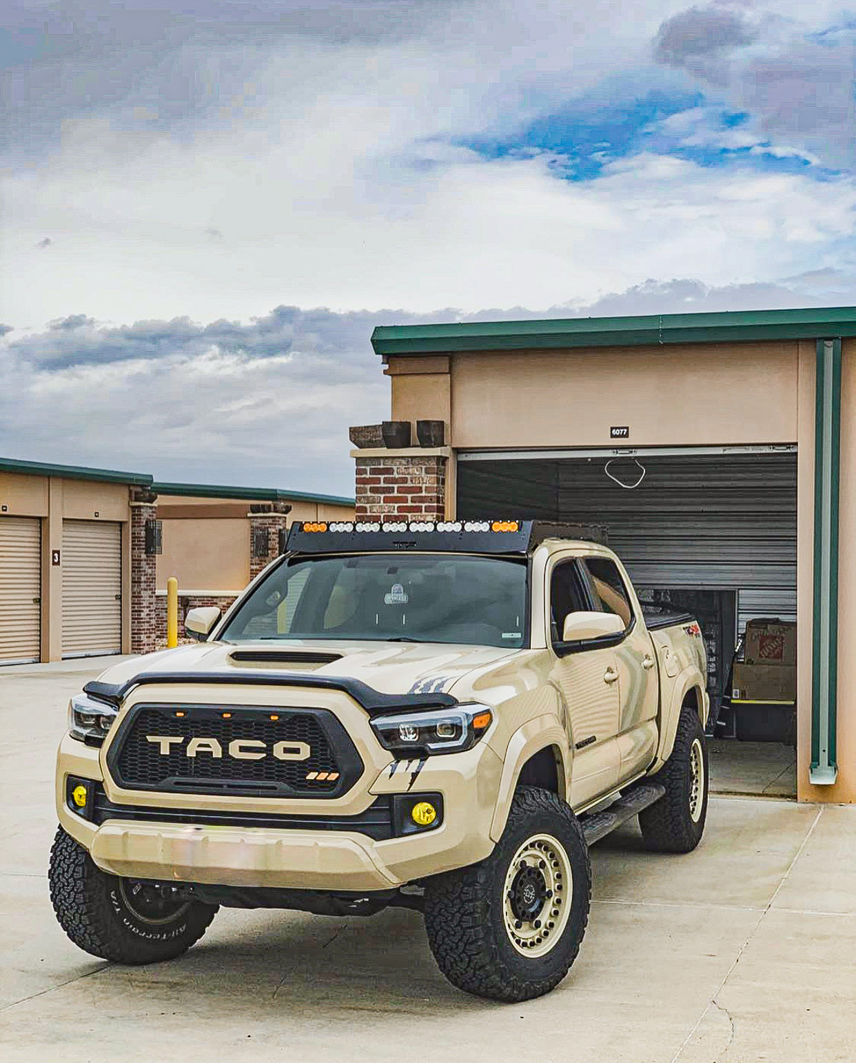 43" Light Bar Brackets for Rave Roof Rack