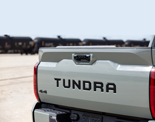 2022+ Tundra Tailgate Vinyl Letter Inserts