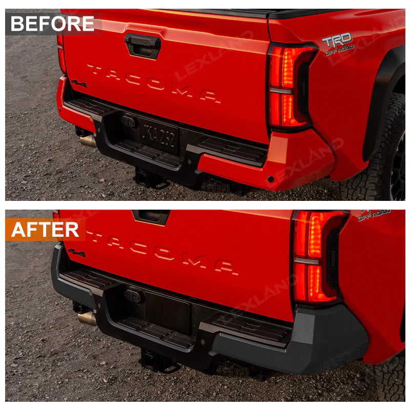 Tacoma Rear Bumper End Cap Replacement Kit ABS Corner Cover