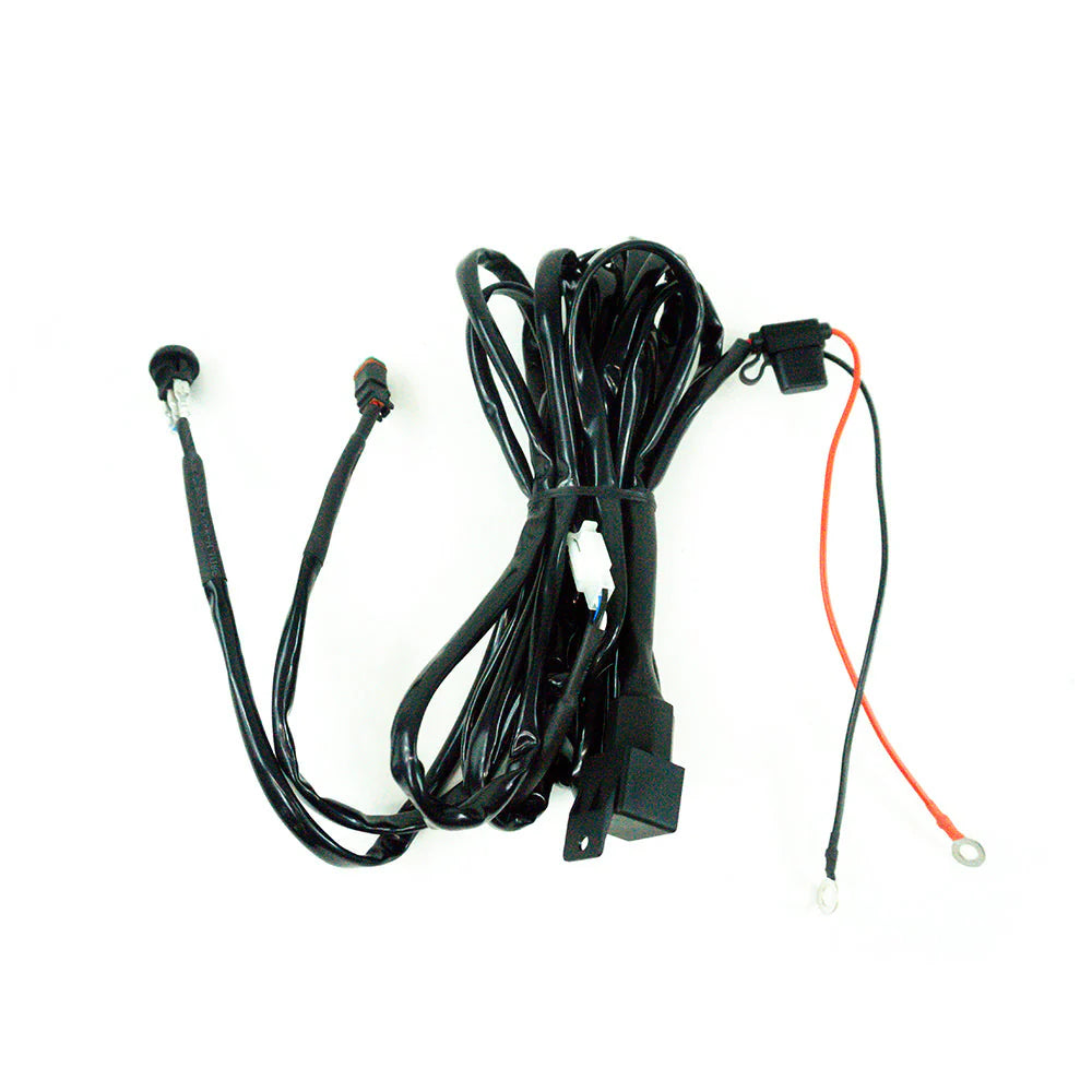 Wiring Harness: Dual Light/ Low Power – No Relay (up to 55W)