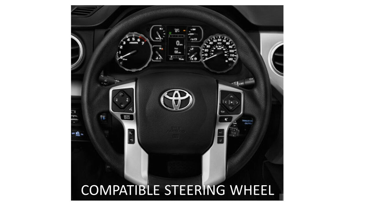 AJT Steering Wheel Emblem Overlay