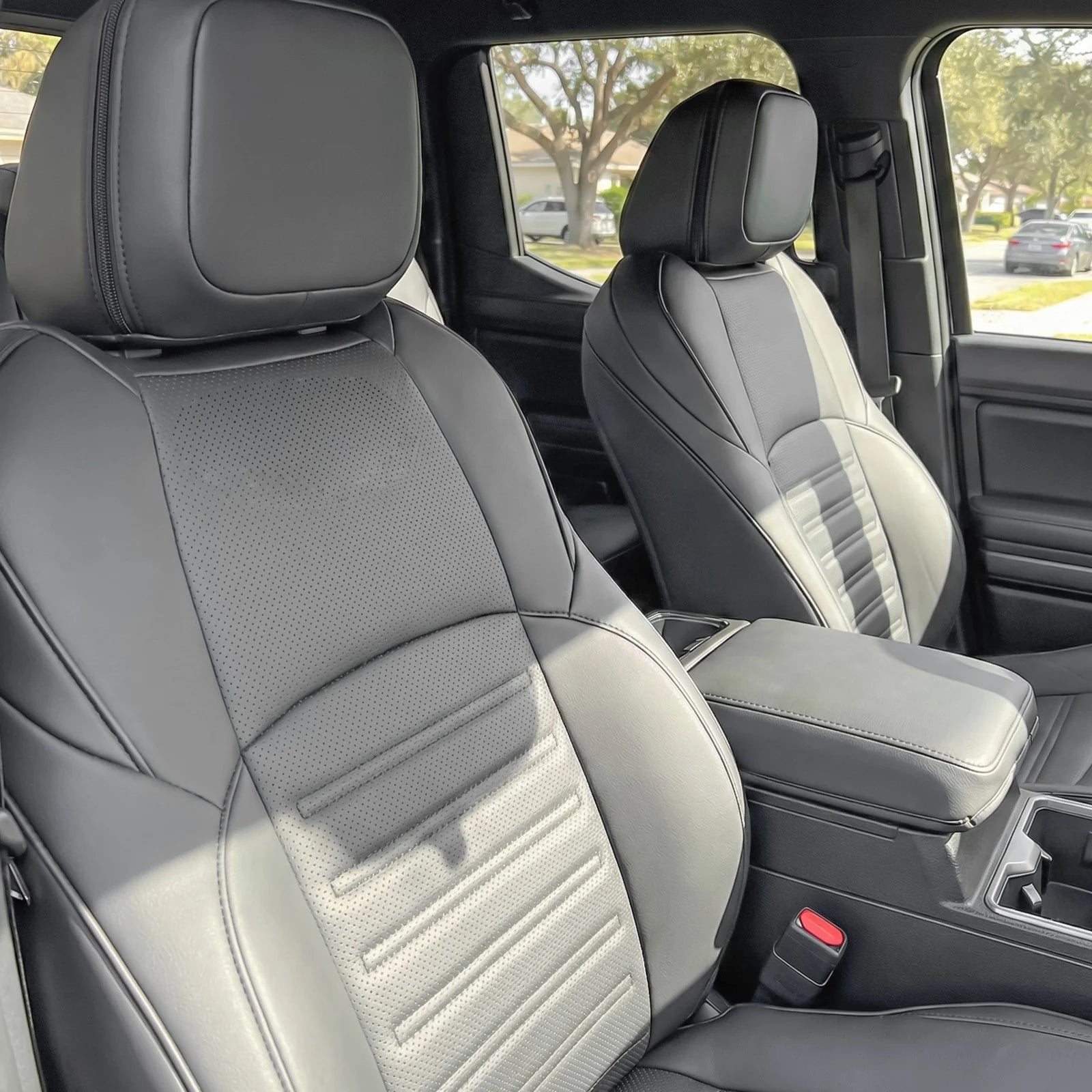 Embossed Seat Covers w/ TRD Style for 2024+ Tacoma