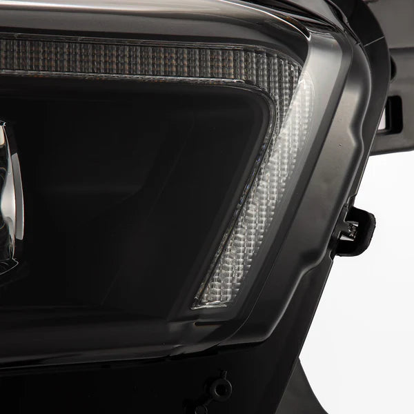 16-23 Toyota Tacoma MK II LUXX-Series LED Projector Headlights Alpha-Black