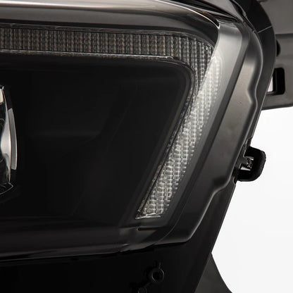 16-23 Toyota Tacoma MK II LUXX-Series LED Projector Headlights Alpha-Black