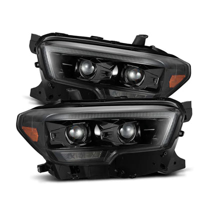 16-23 Toyota Tacoma MK II LUXX-Series LED Projector Headlights Alpha-Black