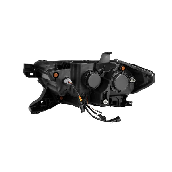16-23 Toyota Tacoma MK II LUXX-Series LED Projector Headlights Black