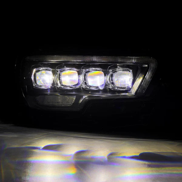 16-23 Toyota Tacoma MK II NOVA-Series LED Projector Headlights Black