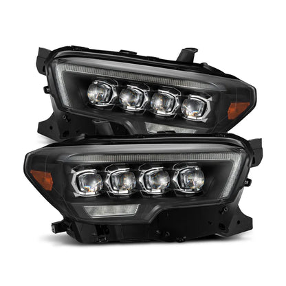 16-23 Toyota Tacoma MK II NOVA-Series LED Projector Headlights Black