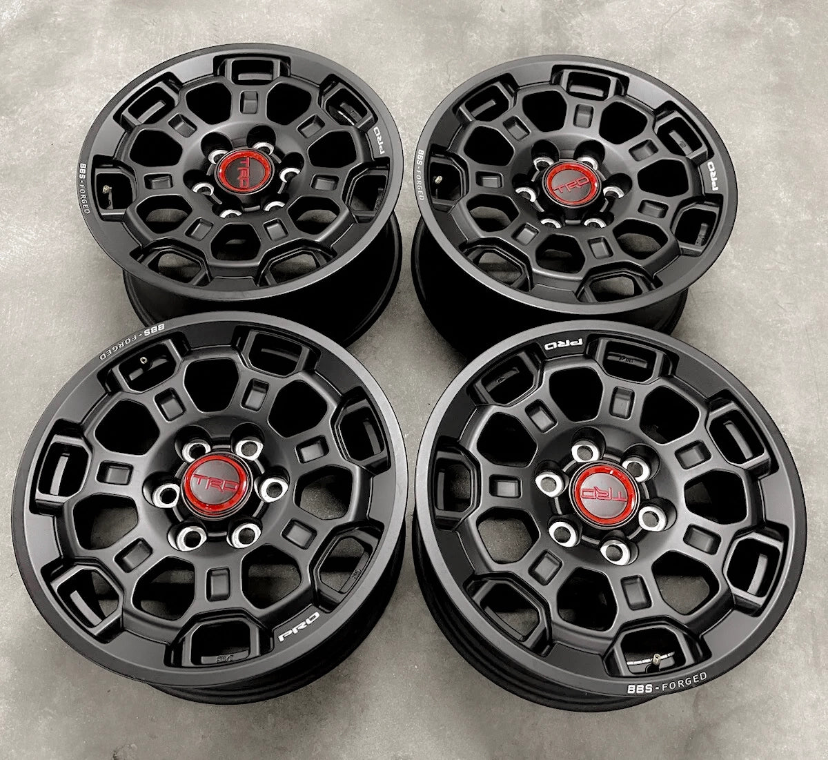 TRD Pro 18" BBS Forged Alloy Wheels for 2022+ Tundra