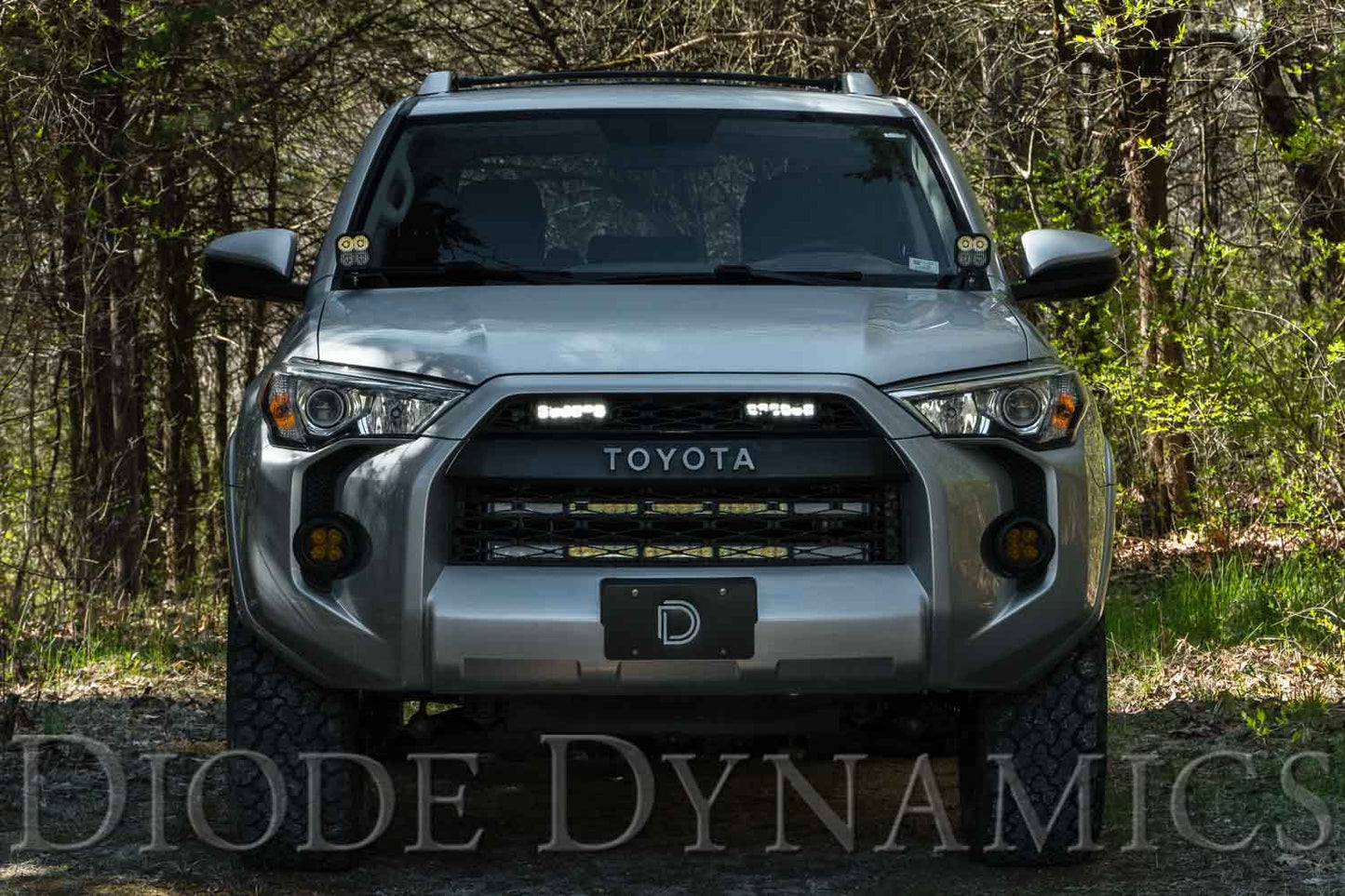 Diode Dynamics 2014-2024 4Runner Behind the Grille Light Bar Kit