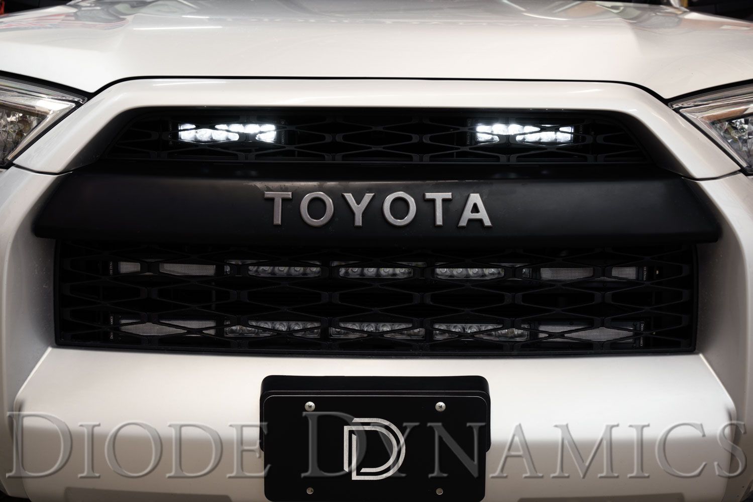 Diode Dynamics 2014-2024 4Runner Behind the Grille Light Bar Kit