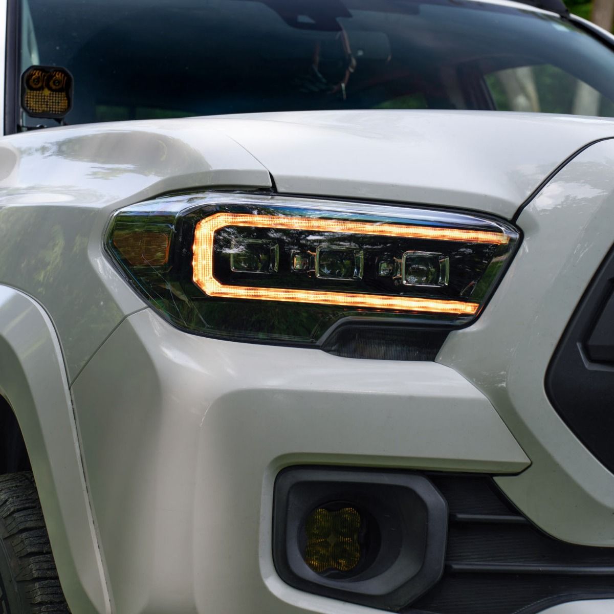 Amber DRL Headlights for 2016-2023 Tacoma – Rave Off Road