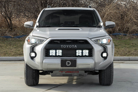 Diode Dynamics 2014-2024 Toyota 4Runner SS5 Stealth Grille LED Light Pod Kit