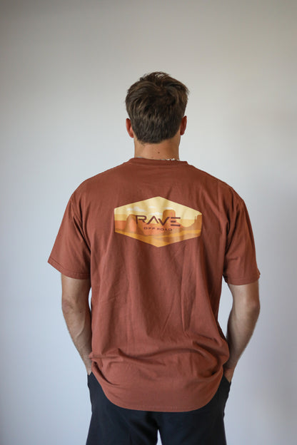 RAVE Red Rock Hex Tee