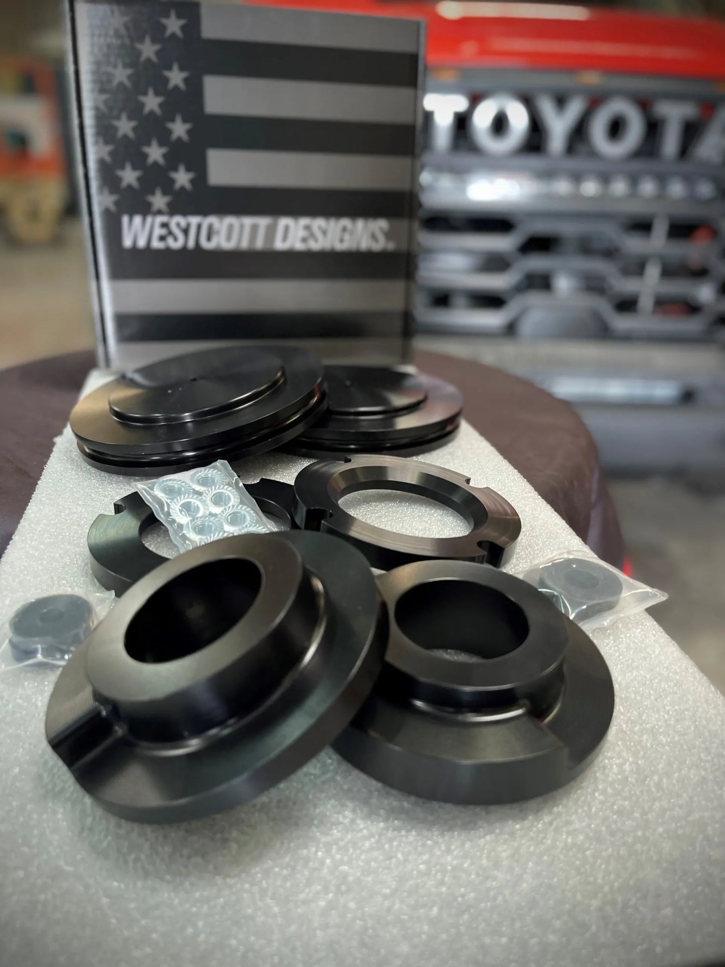 Westcott TRD Pro 3/1 Preload Collar Lift Kit 2022+ Tundra