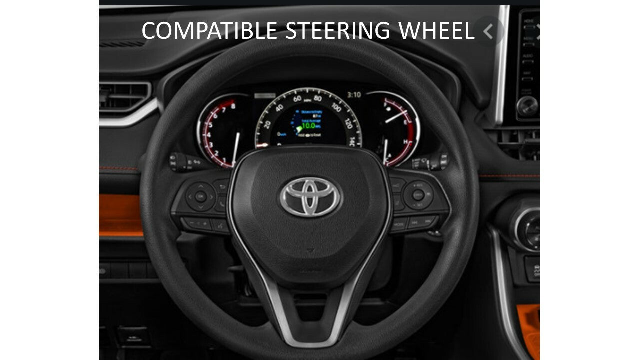 AJT Steering Wheel Emblem Overlay