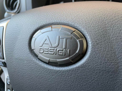 AJT Steering Wheel Emblem Overlay