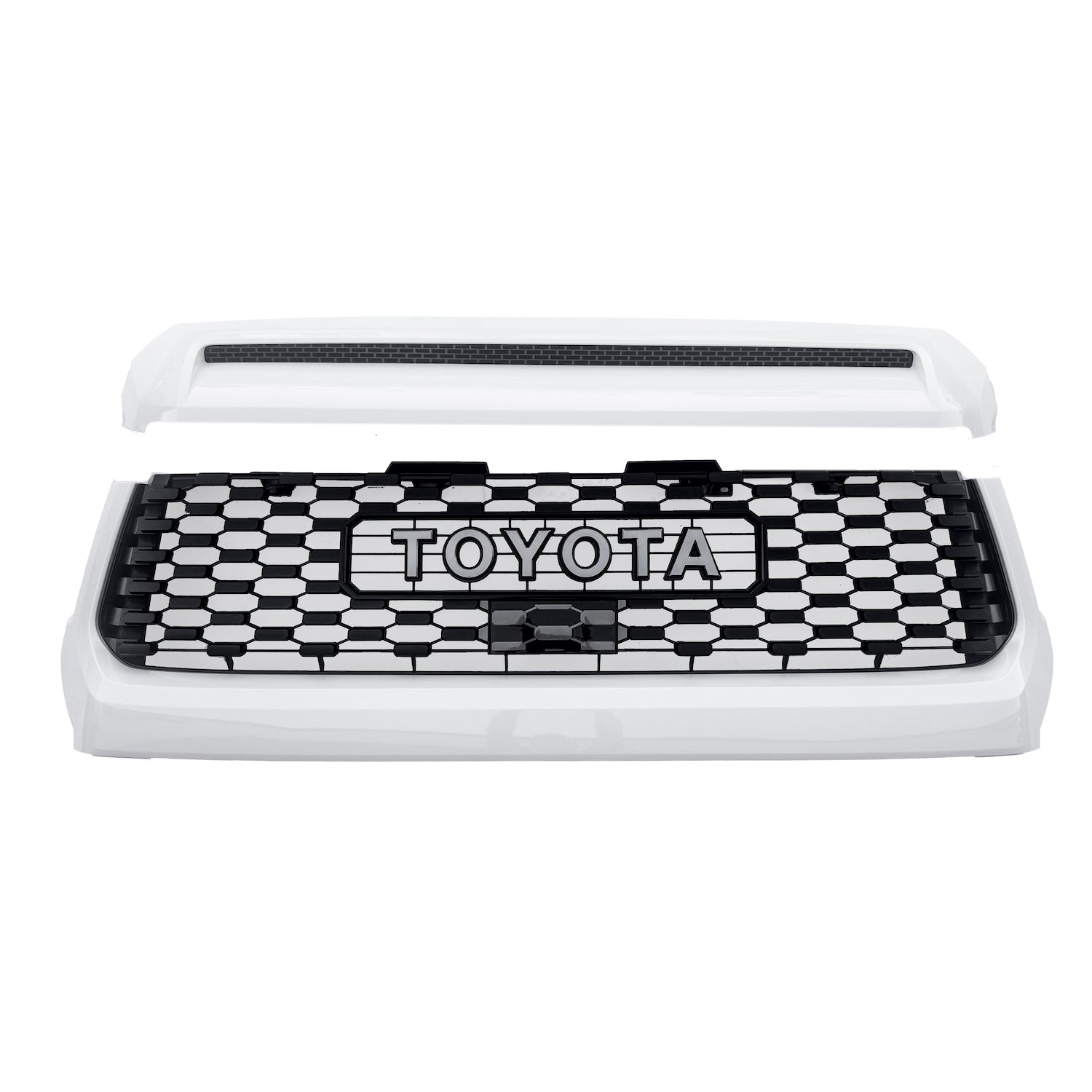 OEM TRD Pro Grille for 2014-2021 Tundra with Paint-Matched Shroud