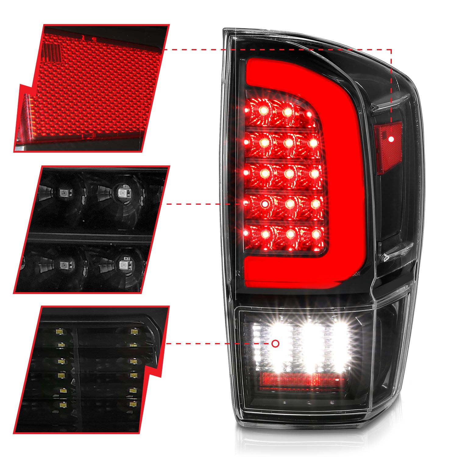 Sequential Tail Lights for 2016-2023 Tacoma