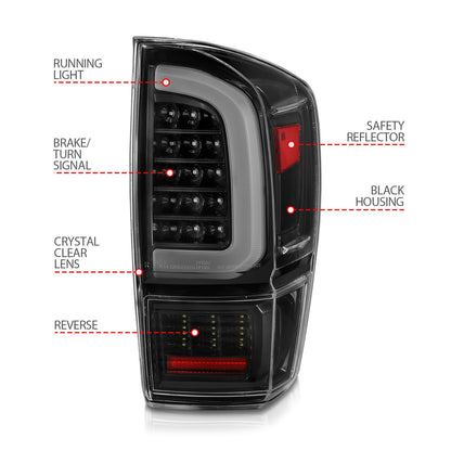 Sequential Tail Lights for 2016-2023 Tacoma