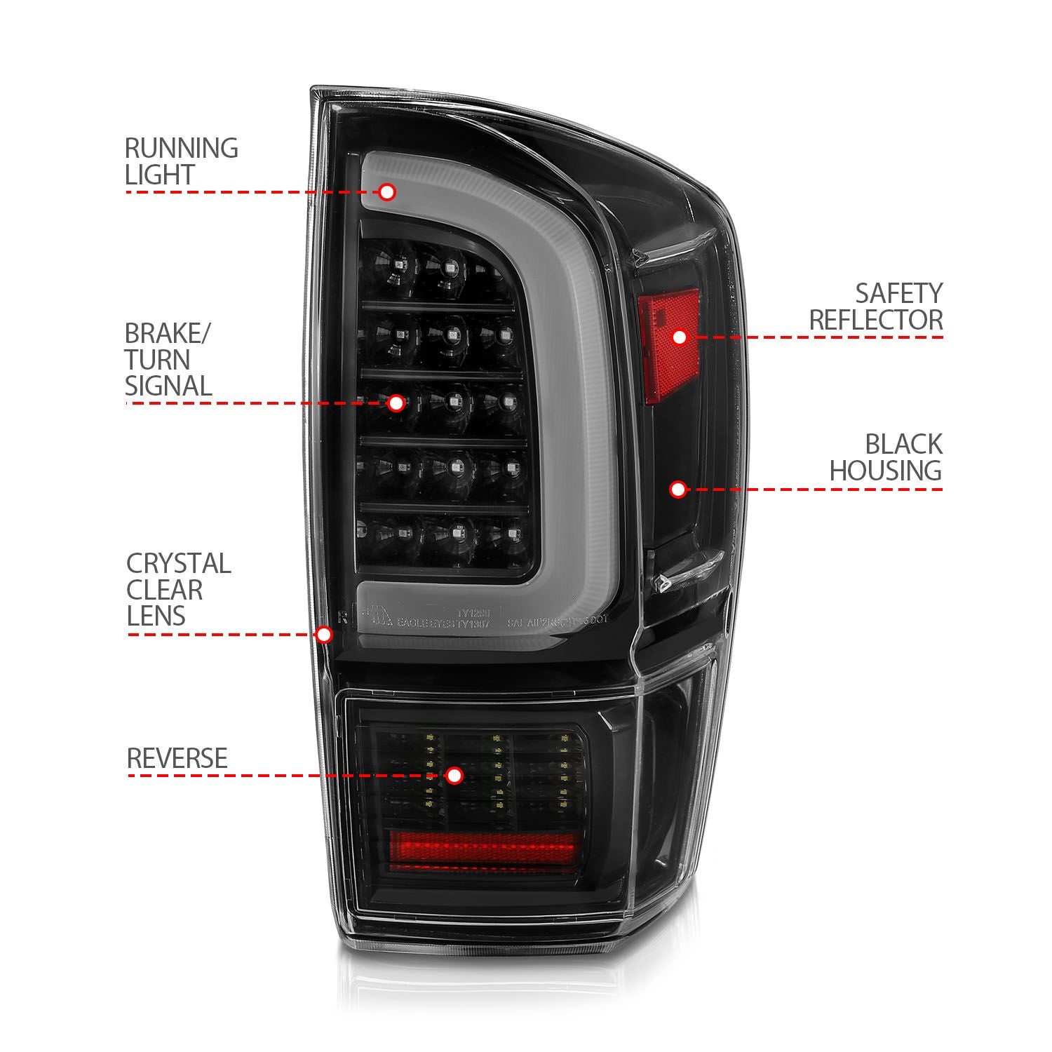 Sequential Tail Lights for 2016-2023 Tacoma