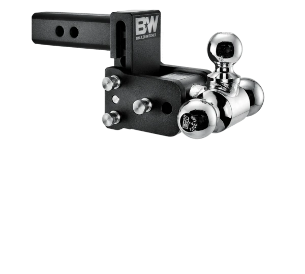 Tow & Stow Adjustable Ball Mount Towing Hitch